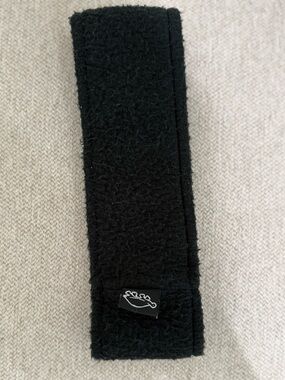 Turtle Fur Black Fleece Ear Warmer Headband One Size